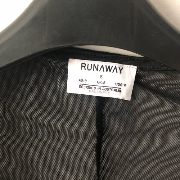 Trezzi Collection Runaway black lace bodysuit S - Picture 3 of 13